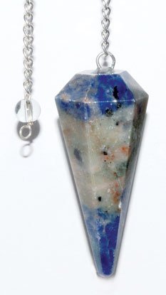 (image for) 6-sided Sodalite pendulum