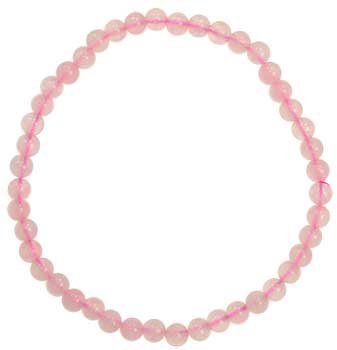 (image for) 4mm Rose Quartz stretch