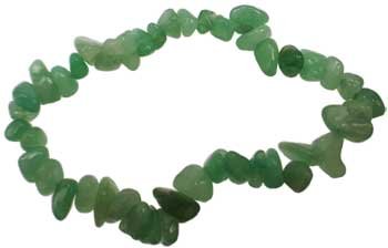 (image for) Aventurine, Green chip bracelet