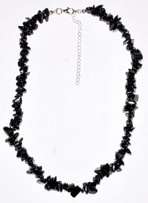 (image for) 18" Shungite chip necklace