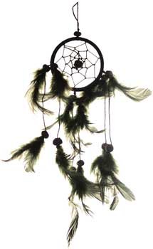 (image for) 3" Black dream catcher