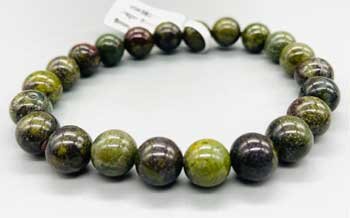 (image for) 8mm Jasper, Dragonblood bracelet