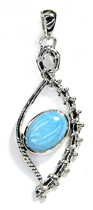 (image for) Larimar pendant