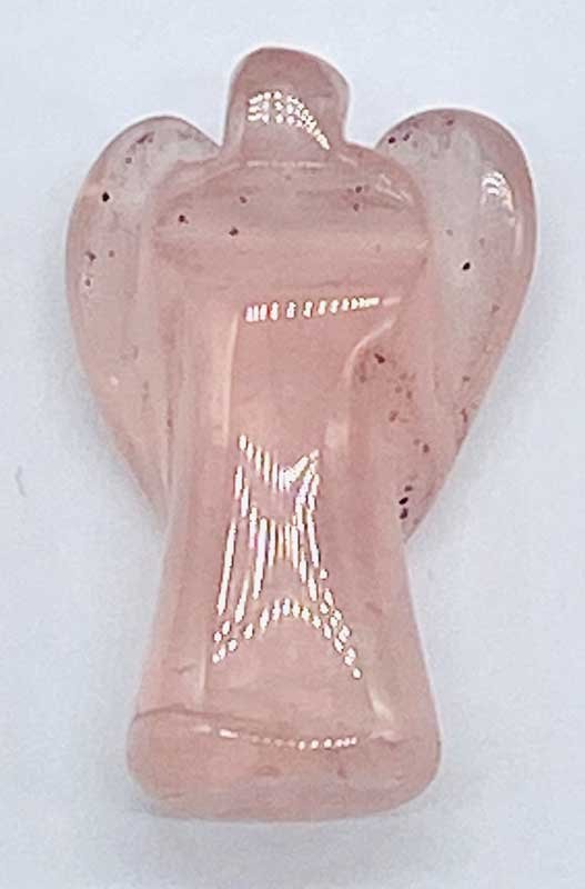 (image for) 1" Rose Quartz angel